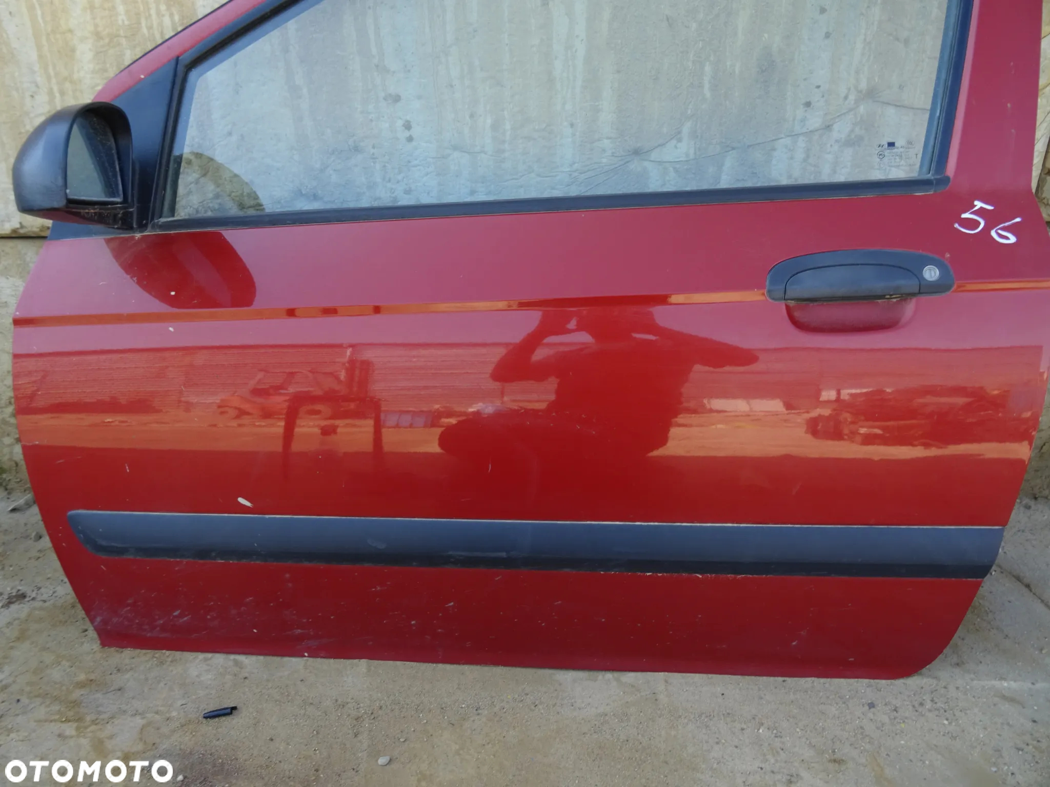 Drzwi lewy przód Hyundai Getz N8 3D (gołe) - 9