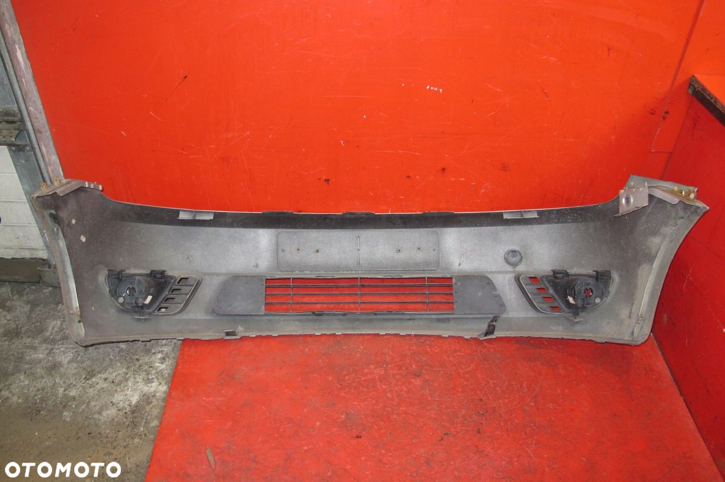 FORD FIESTA 5 V MK6 JH SREBRNY HALOGENY ZDERZAK PRZÓD 02-05 LAKIER 62 - 9