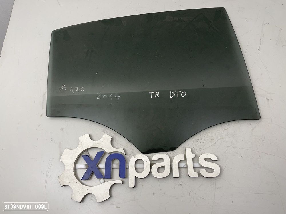 Vidro da porta Dto Trás Usado MERCEDES-BENZ A-CLASS (W176) REF. 43R006723 - 1