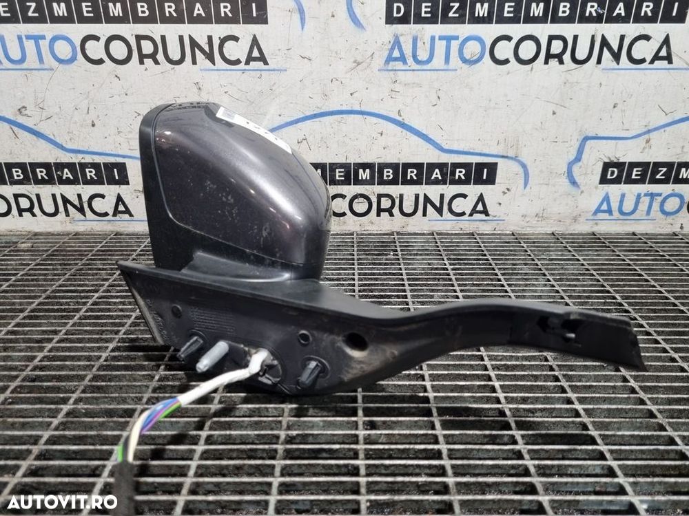 Oglinda stanga Peugeot 2008 Facelift 2016 - 2019 4 Usi Gri (1271) Rabatabile - 3
