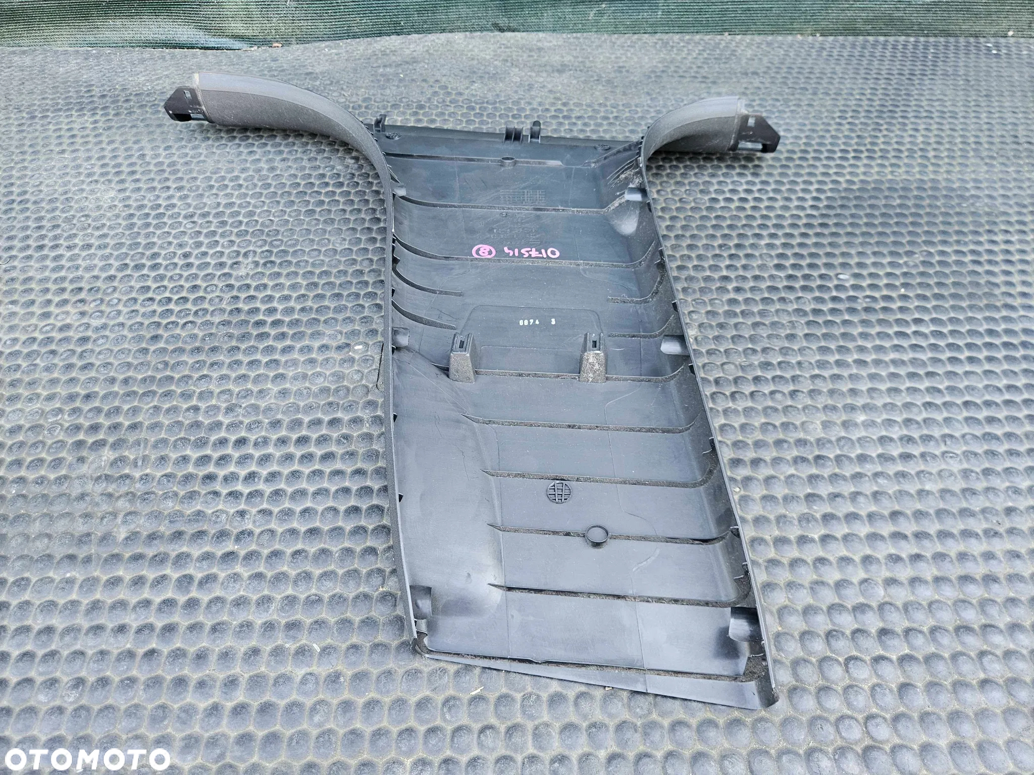 Oslona Slupka Progu Plastik Konsola Tapicerka Poszycie Wnetrza Czarne AUDI A4 B8 Sedan Kombi - 35