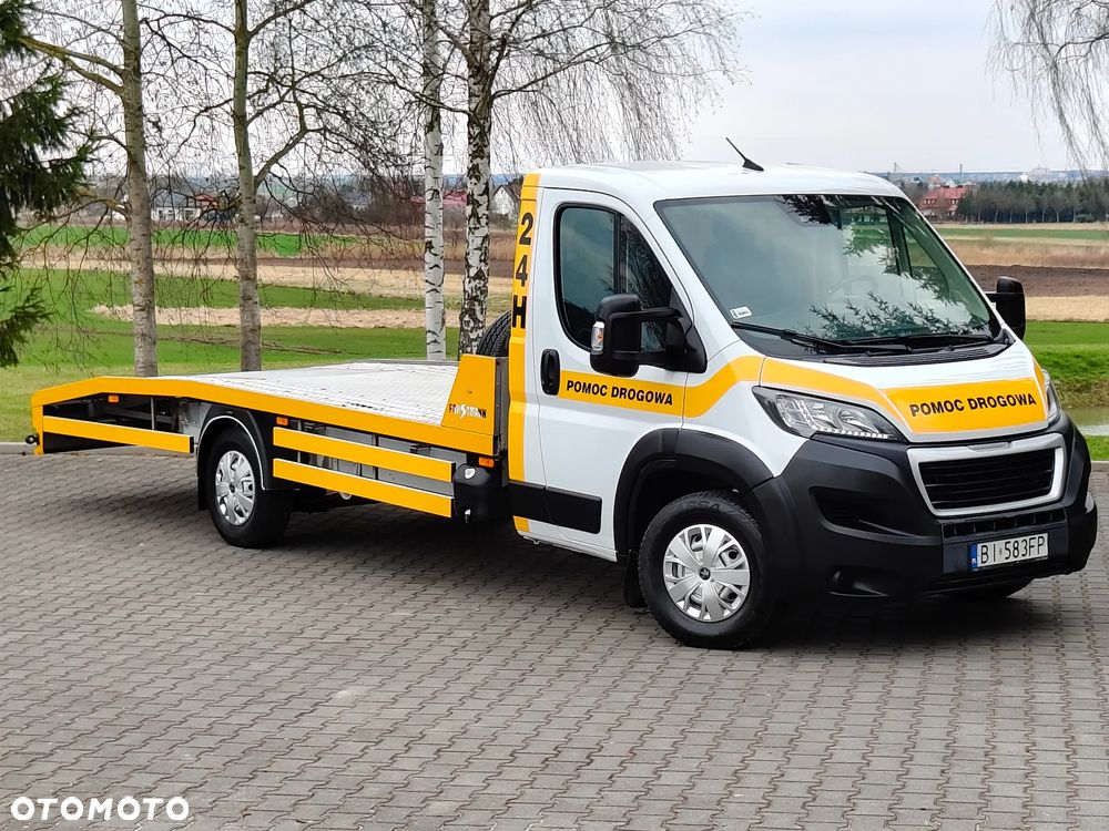 Peugeot BOXER 2.2 BlueHDi 165 KM, AUTOLAWETA, NAJAZD, POMOC DROGOWA. PRZEWÓZ POJAZDÓW