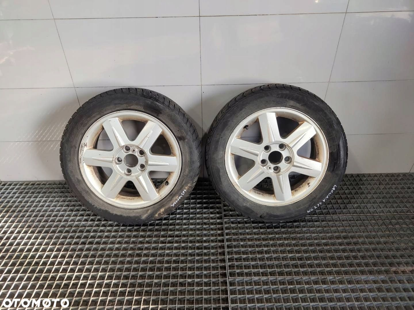 4X KOŁA FELGI ALUMINIOWE ALUFELGI R16 5X108 RENAULT LAGUNA II - 6