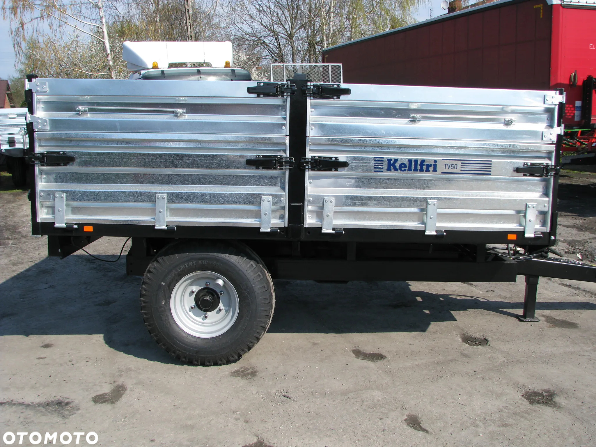 Inny Przyczepa ciężarowa-rolnicza Ursus 7t T-042 TANDEM z systemem trójstronnego wywrotu/ Przyczepa KELLFRI z wywrotem 23-TV6023 5-ton / 23-TV702 7-ton wywrotka - 34