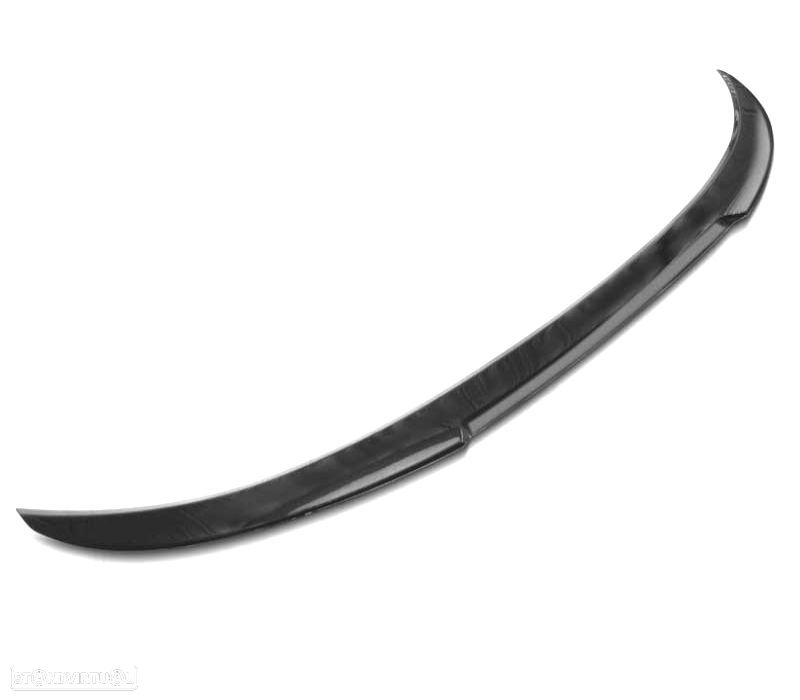 SPOILER TRASEIRO LIP BMW SERIE 4 F33 F83 CABRIO LOOK M4 PRETO BRILHANTE - 3