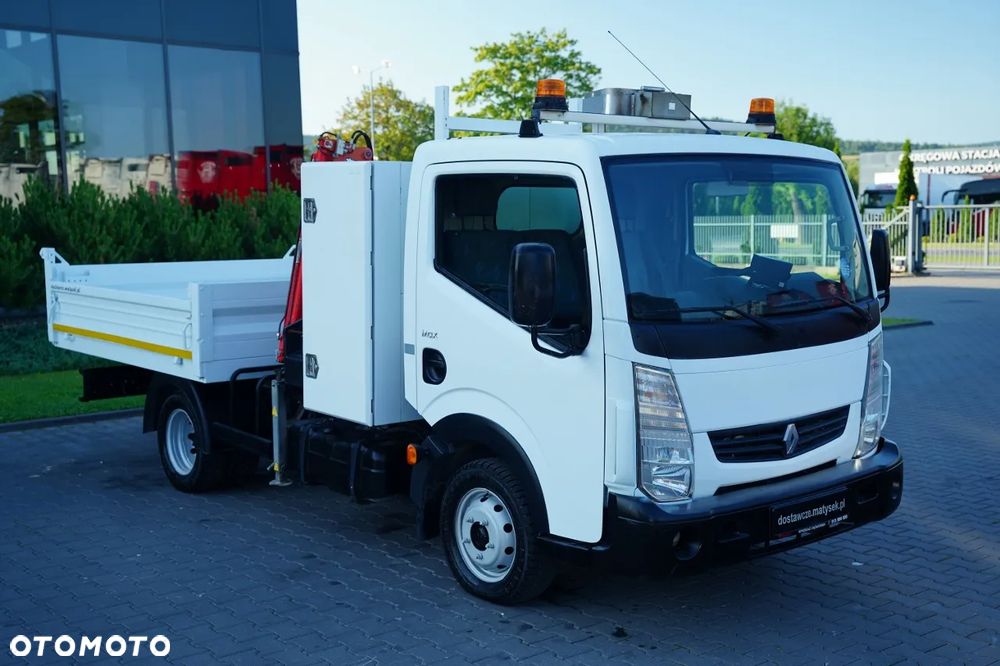 Renault MAXITY / SKRZYNIA /  HDS MAXLIFT 1 500.2 E- 3 M / MAX UDŹWIG 990 KG / BLIŹNIAK / SPROWADZONY / - 8