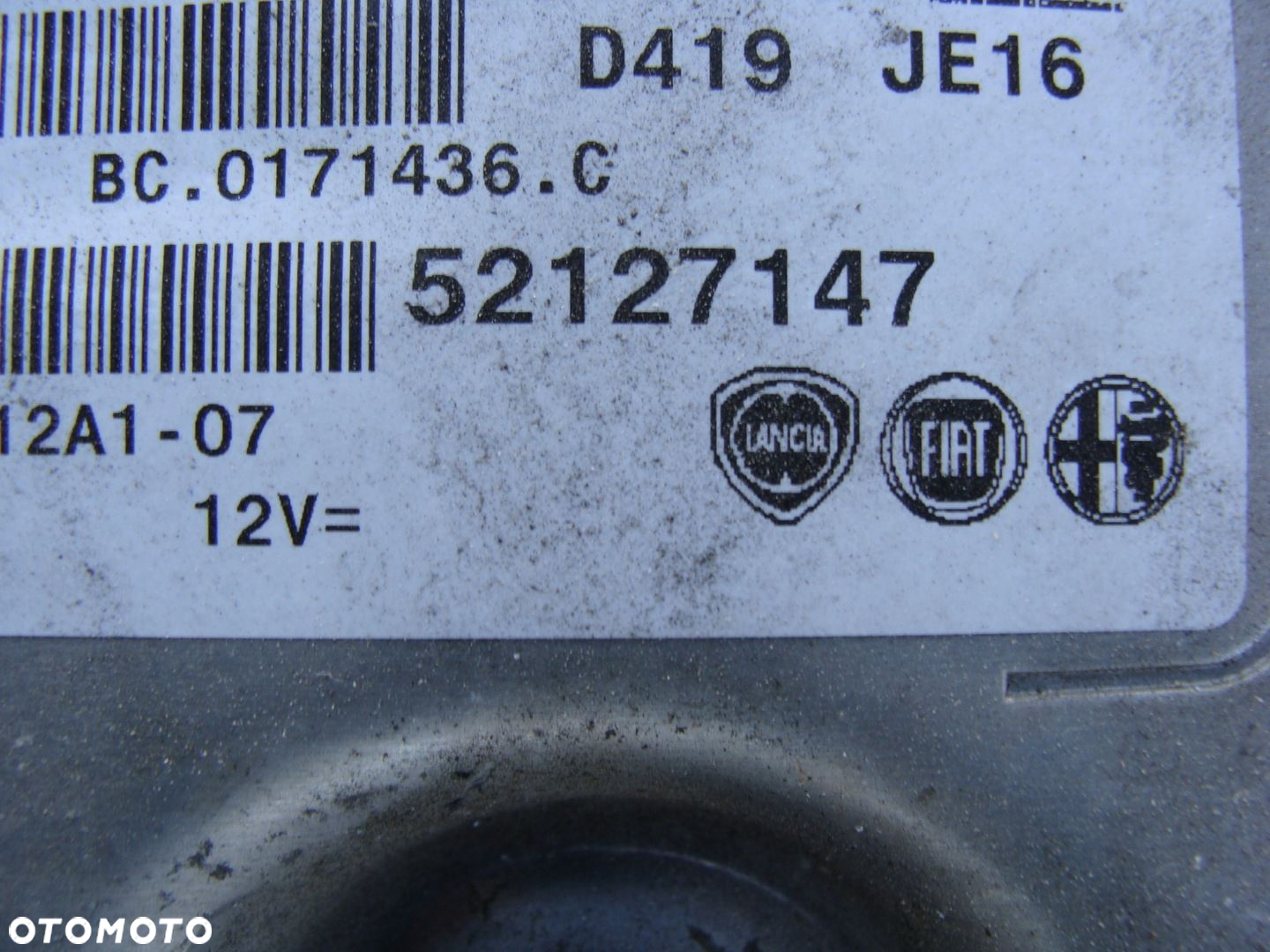 KOMPUTER SILNIKA ECU FIAT DUCATO 2.3 JTD - 2