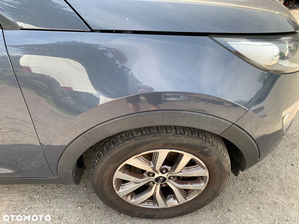 Przód kompletny maska błotniki pas lampy zderzak KIA Sportage III Lift D7 - 2