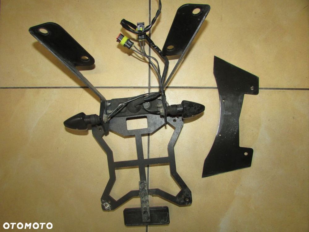 Suzuki SV 650 03-09 uchwyt mocowanie tablicy rejestracyjnej wieszak - 2