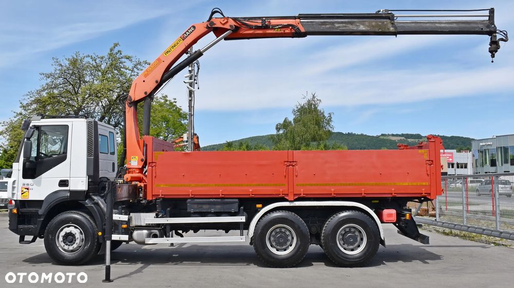 Iveco TRAKKER 360 * WYWROTKA 5,60 m + PK15500 + PILOT/ 6x4 - 5