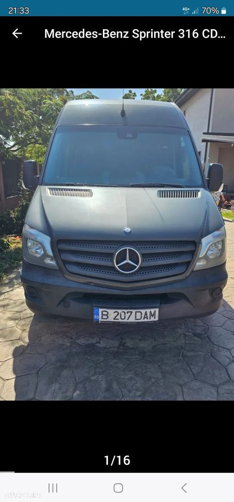 Mercedes-Benz Sprinter 316 CDI 906.235 Pickup cabina dubla - 1