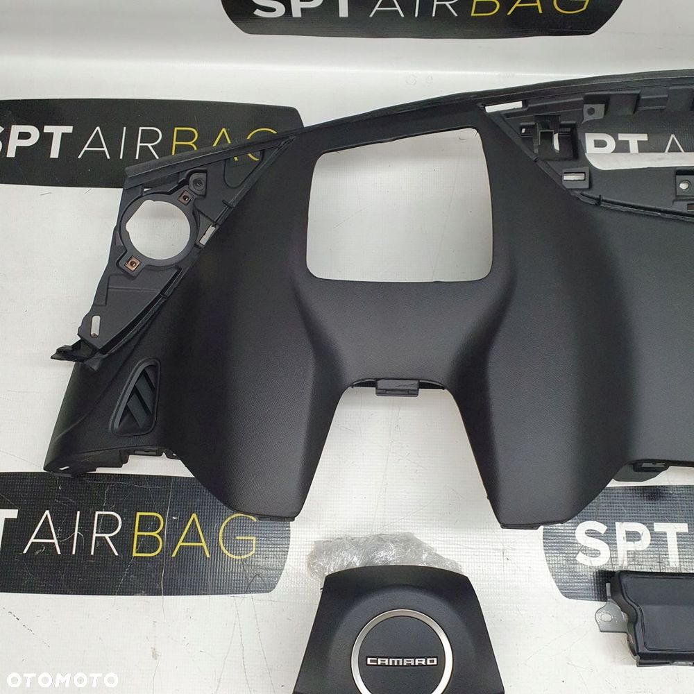 CHAVROLET CAMARO DESKA ROZDZIELCZA KONSOLA KOKPIT PULPIT PODUSZKI AIRBAG AIR BAG PASY KIT SET - 2