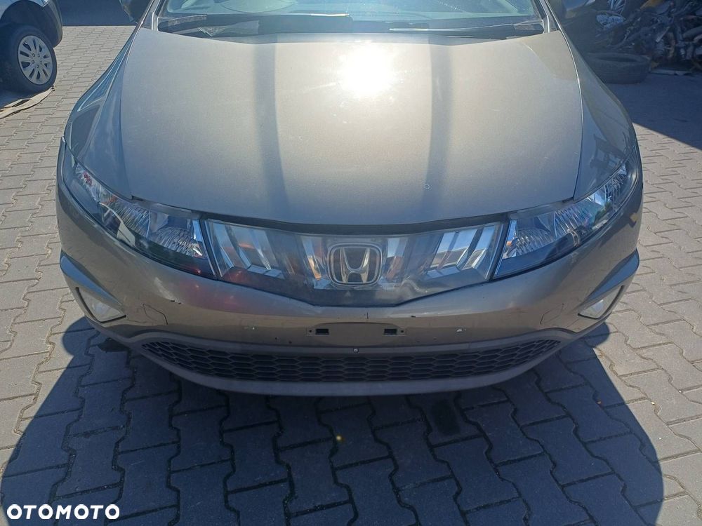 KOMPLETNY PRZÓD HONDA CIVIC VIII NH701M MASKA ZDERZAK BŁOTNIKI LAMPY - 1