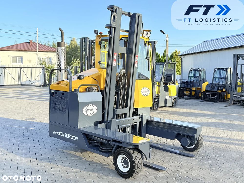 Combilift WÓZEK CZTEROKIERUNKOWY - WIELOKIERUNKOWY | COMBILIFT C4000 | GAS | DUPLEX 4100 MM | PRZESUW BOCZNY | WOLNY SKOK | NOWE OPONY | OGRZEWANIE | PO SERWISIE | STAN IDEALNY - 4