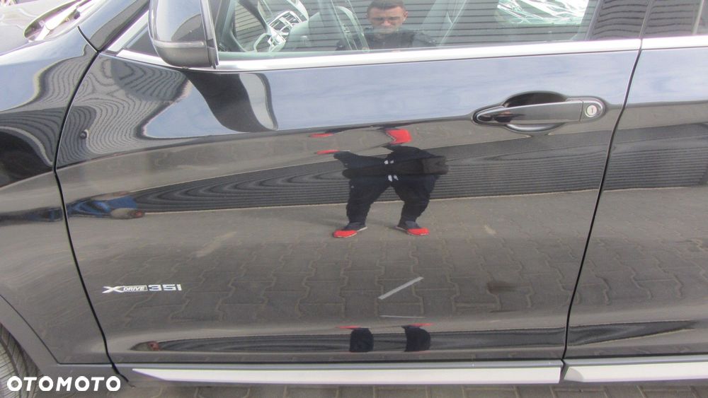 BMW X3 F25 PRZEDNIE LEWE DRZWI LEWY PRZÓD CZARNE 475 BLACK SAPPHIRE 7355803 - 1