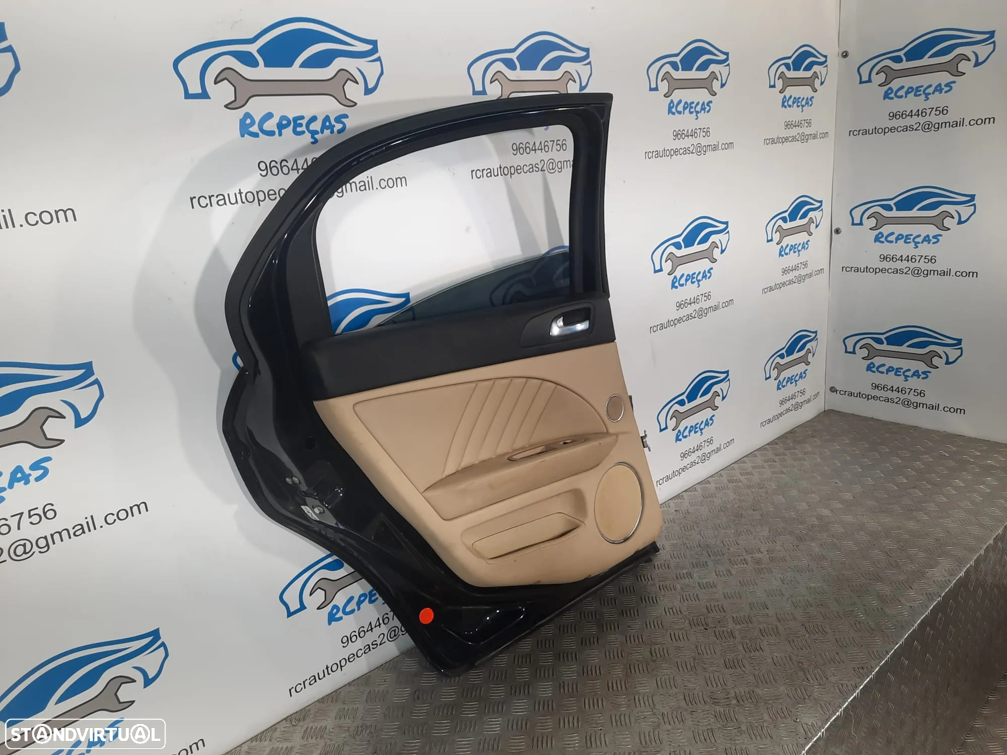 PORTA TRASEIRA TRÁS ESQUERDA ALFA ROMEO 159 939 SEDAN CARRO FECHO ELEVADOR MOTOR PUXADOR VIDRO - 6