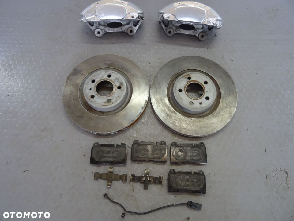 hamulce zaciski 345MM przod tarcze klocki Audi A6 C7 A7 A8 S6 - 2