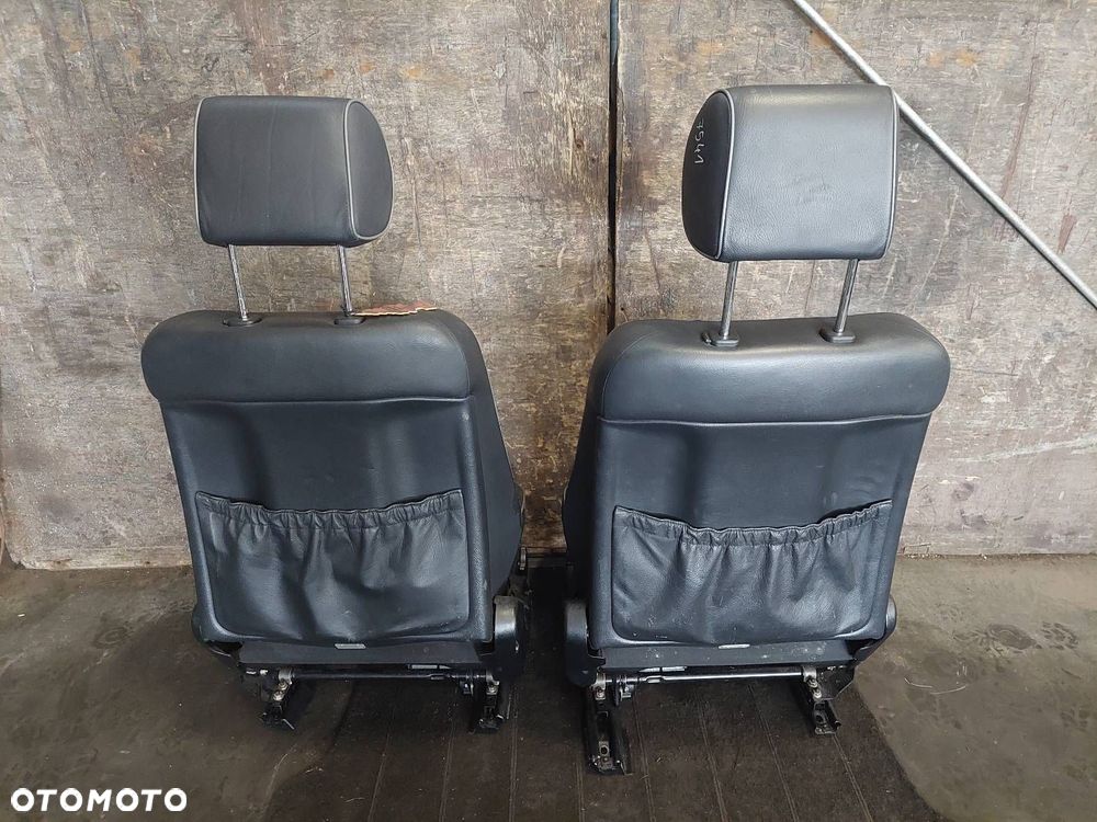 FOTELE KOMPLET LEWY PRAWY KANAPA TYŁ + BOCZKI MERCEDES W210 E KLASA KOMBI - 12