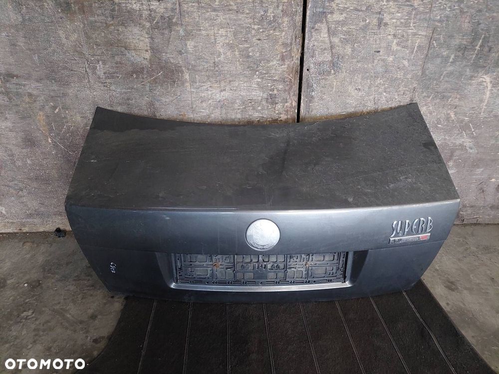 KOMPLETNY TYŁ KLAPA ZDERZAK LAMPA LAMPY SKODA SUPERB I 9152 - 7