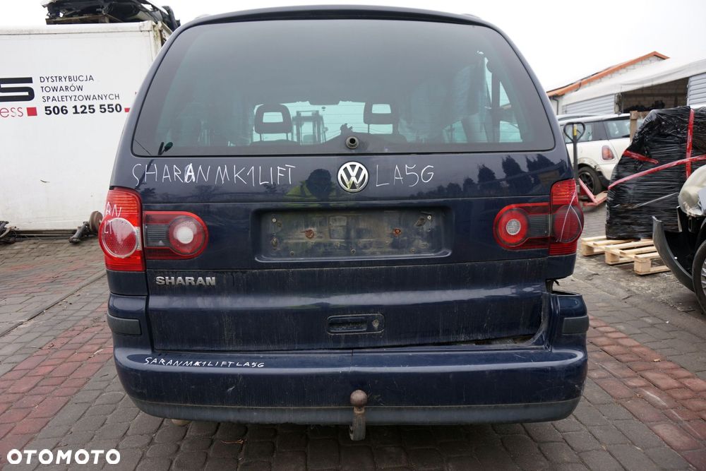 VOLKSWAGEN SHARAN I MK1 LIFT 7M9 2009 LA5G 2.0 8V ATM 115KM KZY GRANATOWY na części - 4