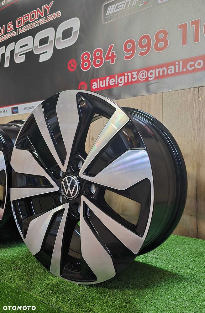 Nowe oryginalne alufelgi VW 16x5x112 - Beetle,Caddy,Golf,Passat, T-roc - 3