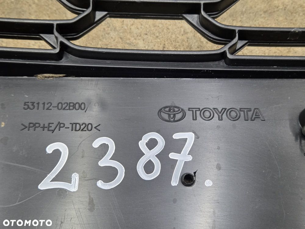 Toyota Corolla X II E21 od 18r 53112-02B00 gril atrapa - 8