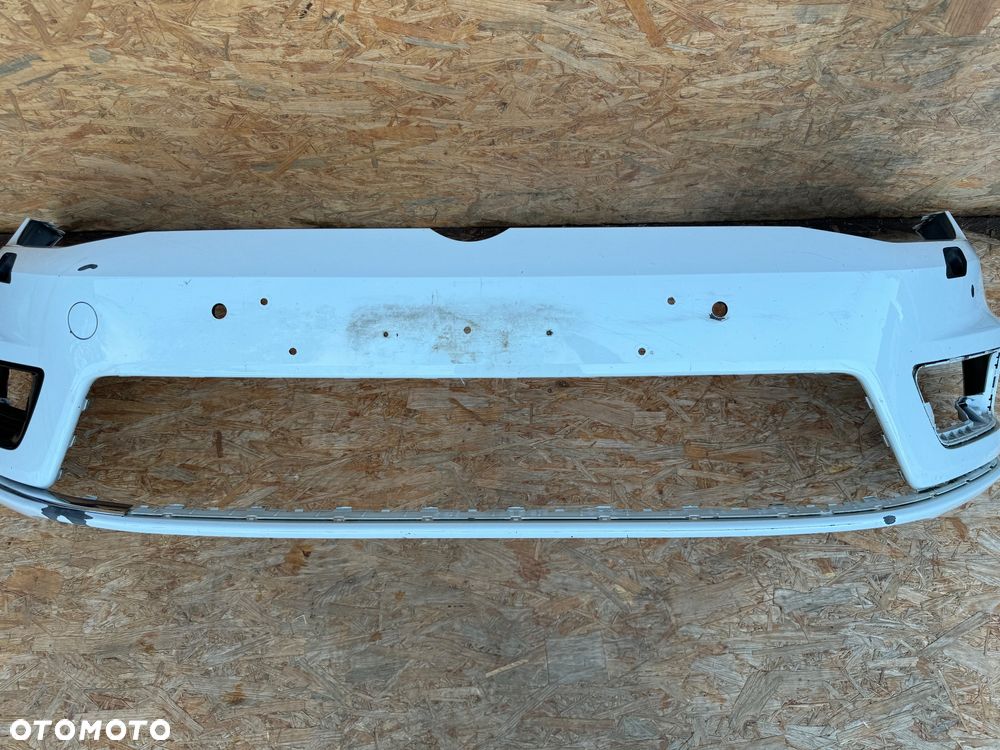 ZDERZAK PRZÓD PRZEDNI VW VOLKSWAGEN GOLF 7 VII 5G0 R-LINE 12-16 SPRYSKI PARKI 5G0807221AL ORYGINAŁ - 4