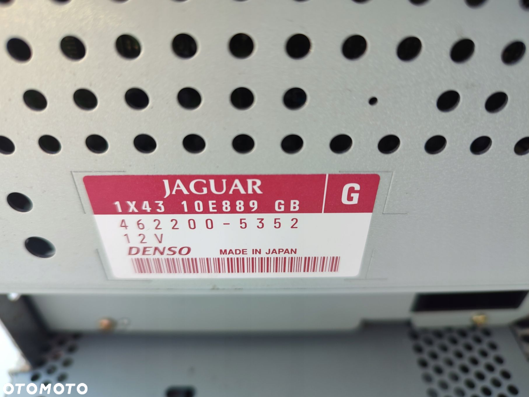 Radio CD wyświetlacz nawigacji JAGUAR X-TYPE 1X4310E889GB EUROPA - 6