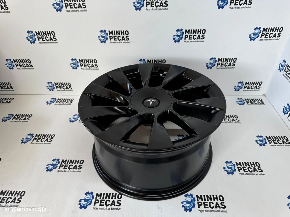 Jantes Tesla Model 3 em 19 (5x114.3) Preto Matte - 7