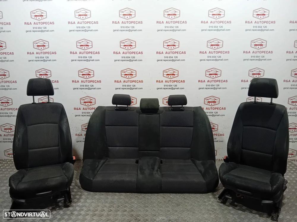 Conjunto de Bancos Bmw E90 Pack M  Alcântara Original - 13