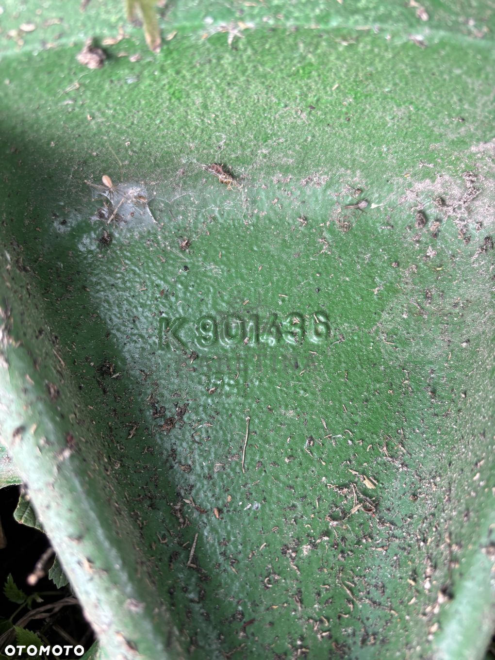 John Deere 7180 7250 7550 7580 - koło podporowe głowicy tnącej HXE15233 - 2