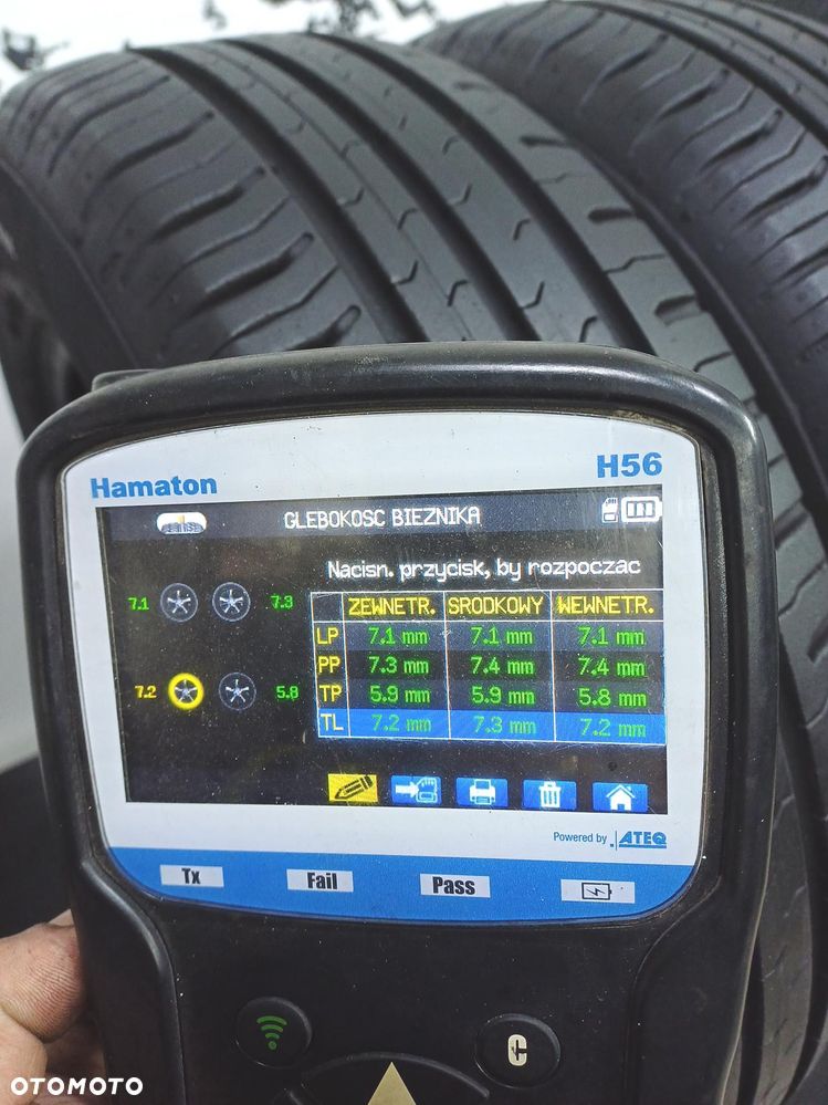 4x 175/65r14 continental  2020 letnie 7mm 60046 - 9