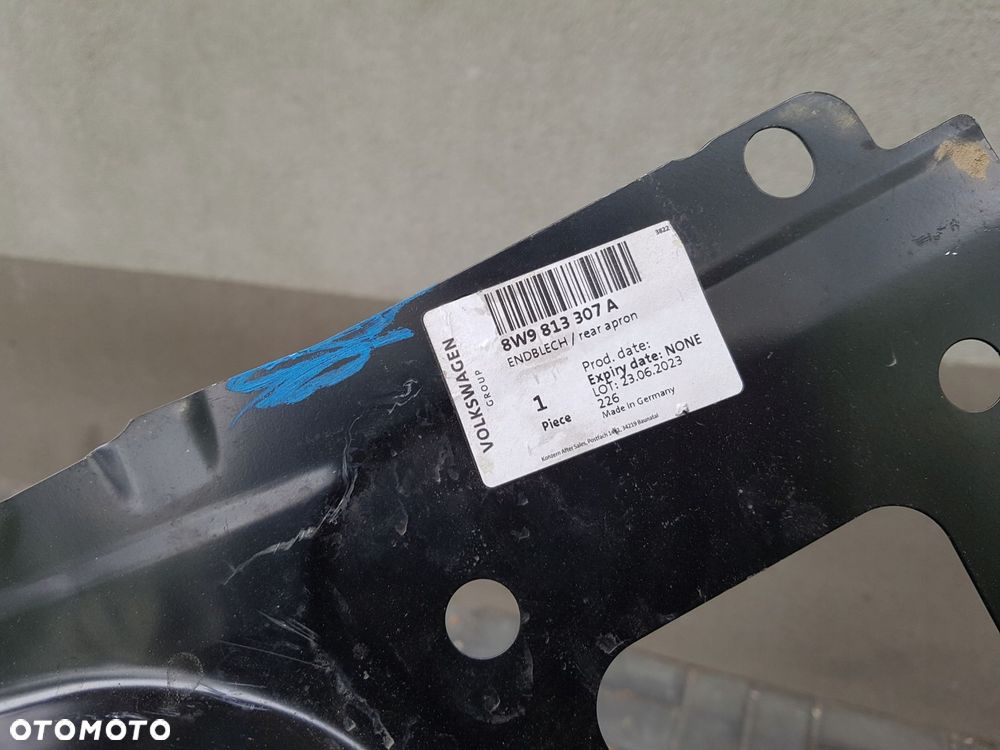 audi a4 b9 avant pas tył sciana 8w9813307a - 5