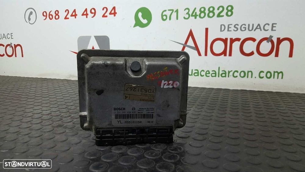 CENTRALINA DO MOTOR UCE MG ROVER SERIE 45 (RT) 1.6 16V CAT - 1