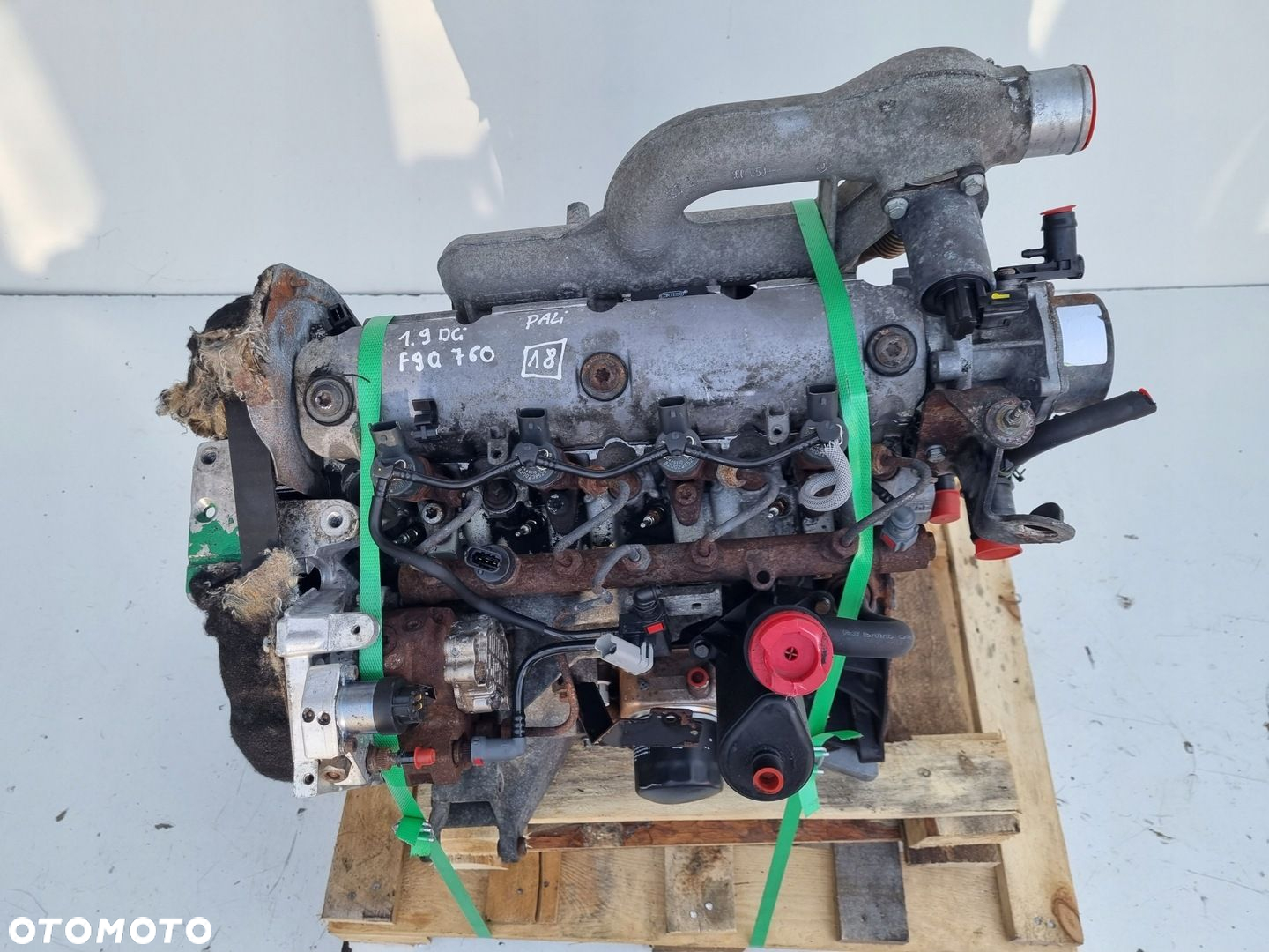 SILNIK KOMPLET Nissan Primastar 1.9 DCI 101KM pali F9Q760 - 4
