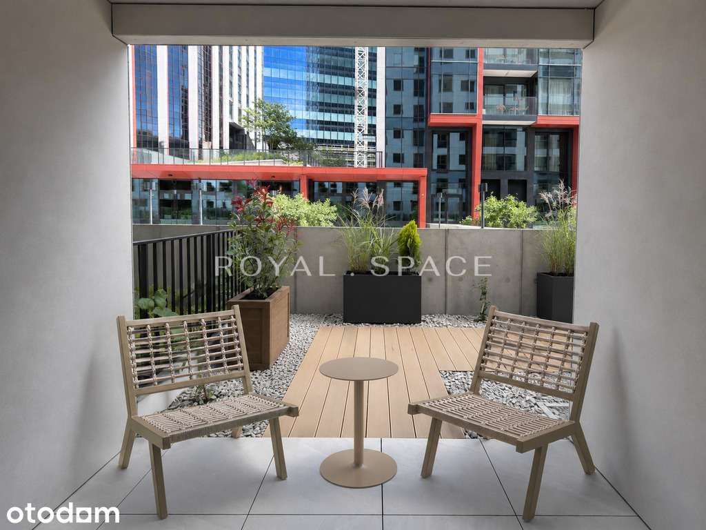 Towarowa Square – prywatny taras 27 m²