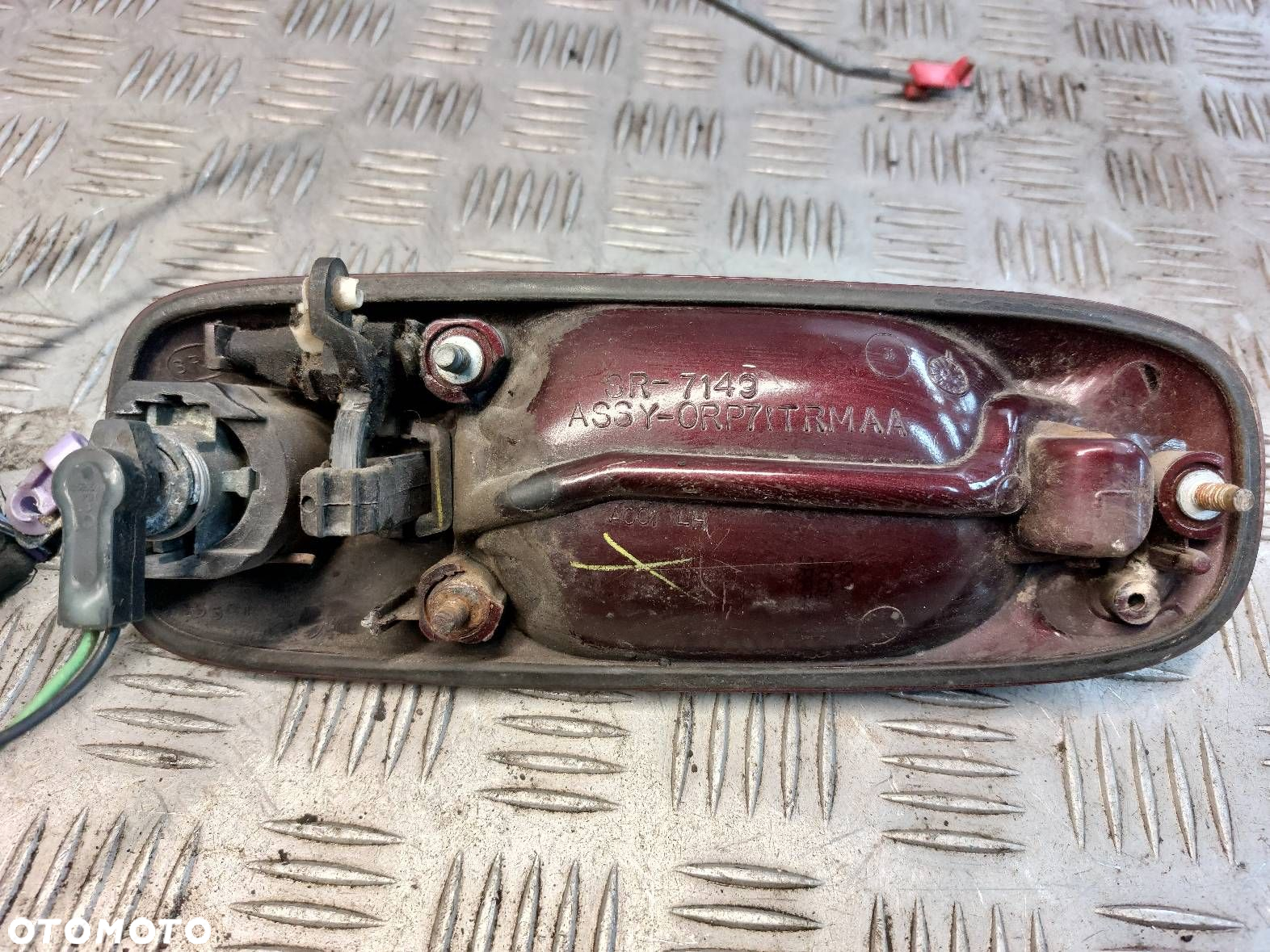 ZAMEK DRZWI LEWY PRZÓD + KLAMKA ZEWNĘTRZNA  CHRYSLER VOYAGER IV SR7149 - 3
