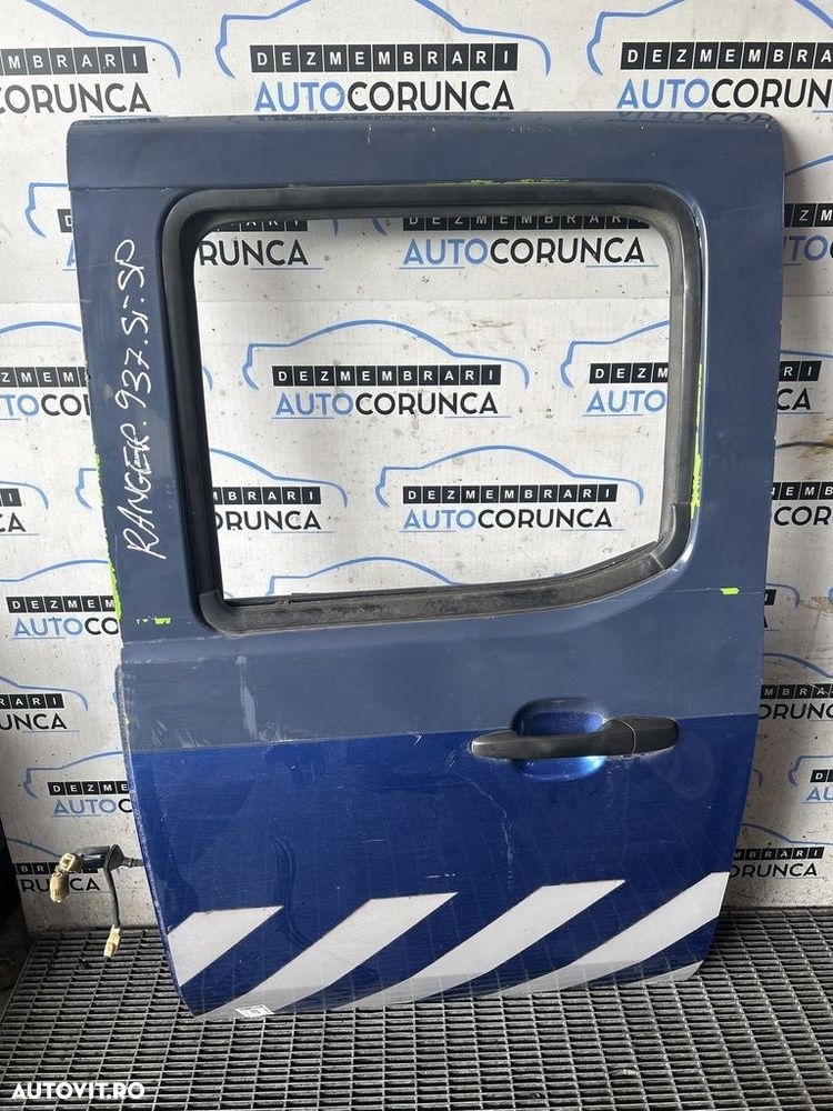 Usa Stanga Spate Ford Ranger II Facelift 2009 - 2011 SUV 4 Usi ALBASTRU K7 (937) - 1