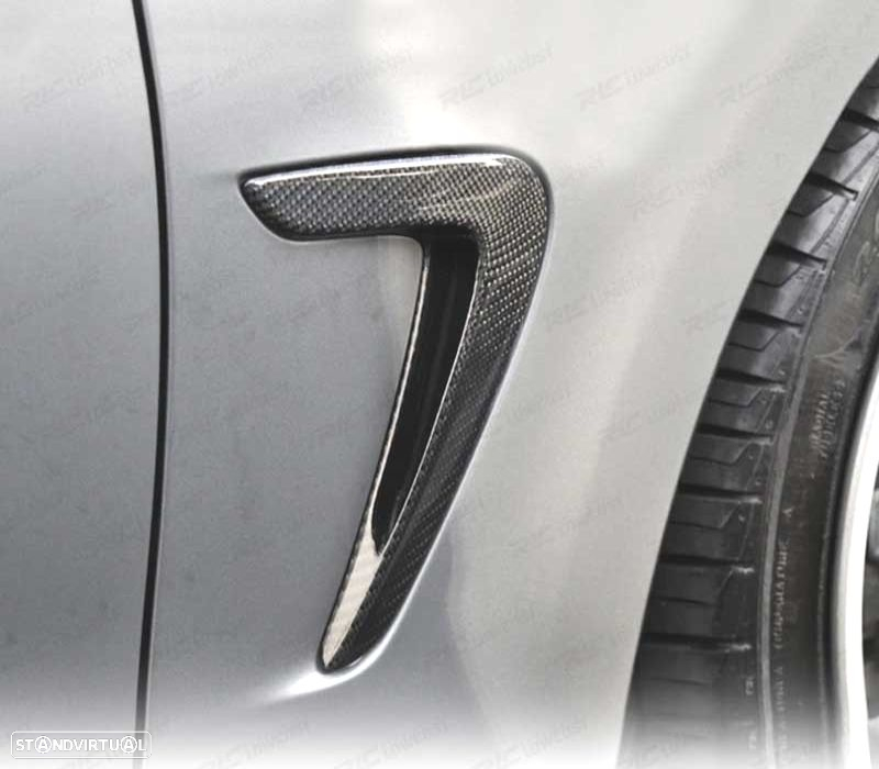ENTRADAS DE AR LATERAIS BMW F32 F33 F36 CARBONO - 2