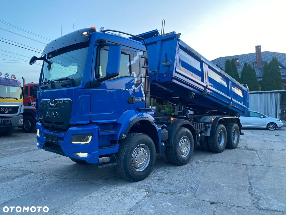 MAN TGS 35.470 8x4 Meiller Kipper + Bordmatik - 11