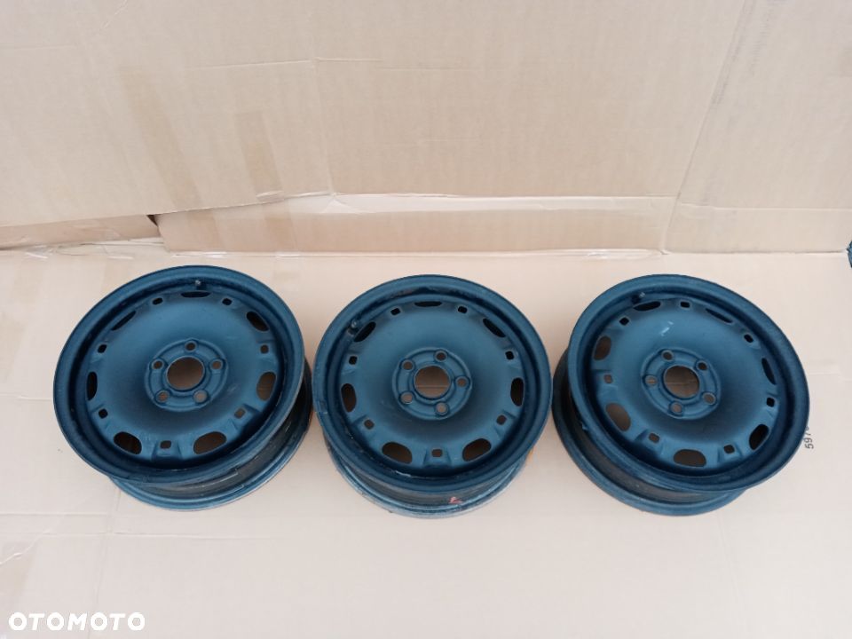 3X Felga stalowa Kronprinz POLO 6R FABIA I II IBIZA 5.0" x 14" 5x100 ET 35 - 1
