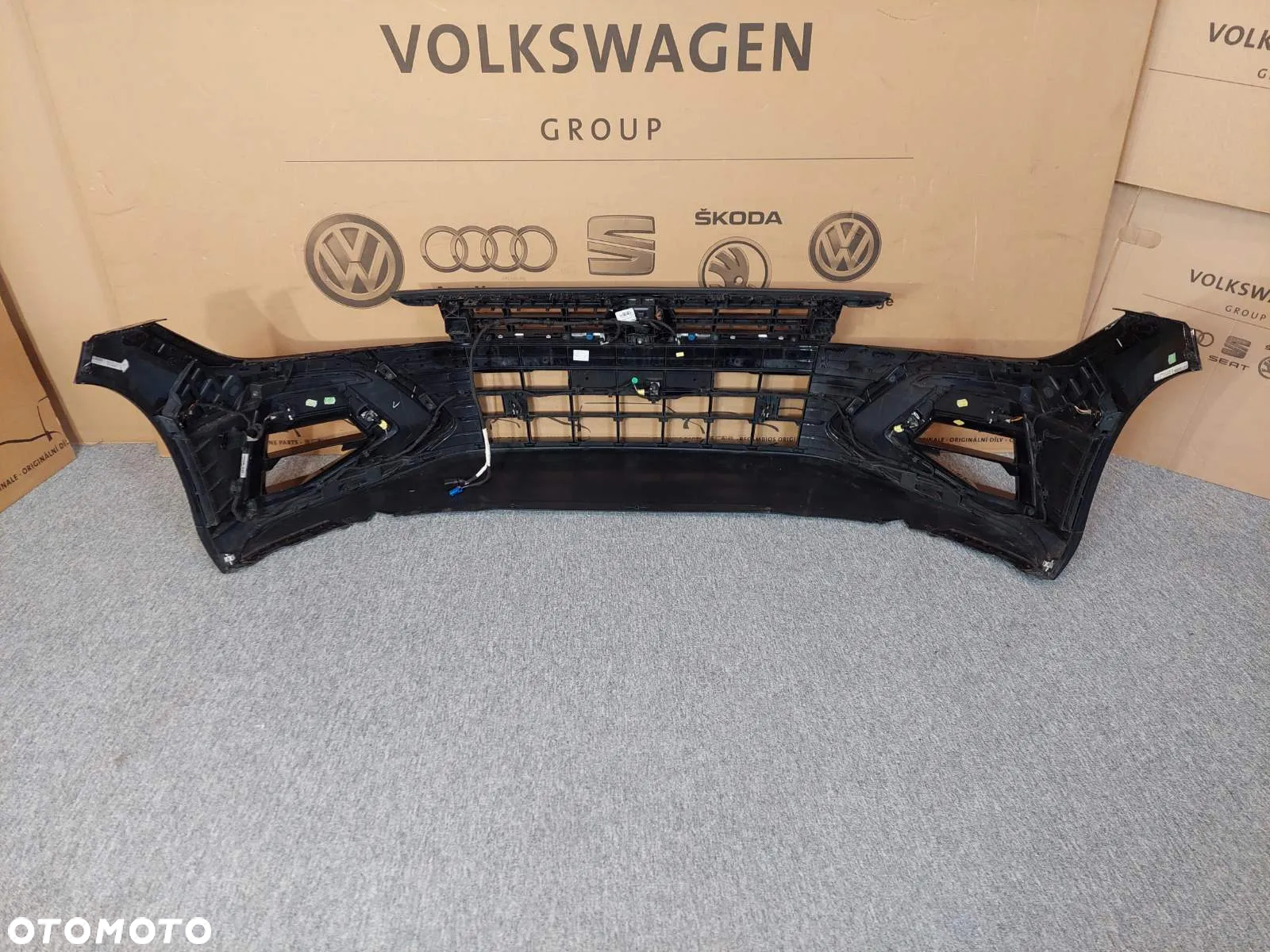 VW ARTEON R Model Lift 2021-2024 Kompletny przod Maska Zderzak Pas Lampy Blotniki - 20