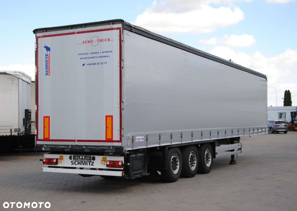 Schmitz Cargobull SCS kurtyna, podnoszona oś - 4