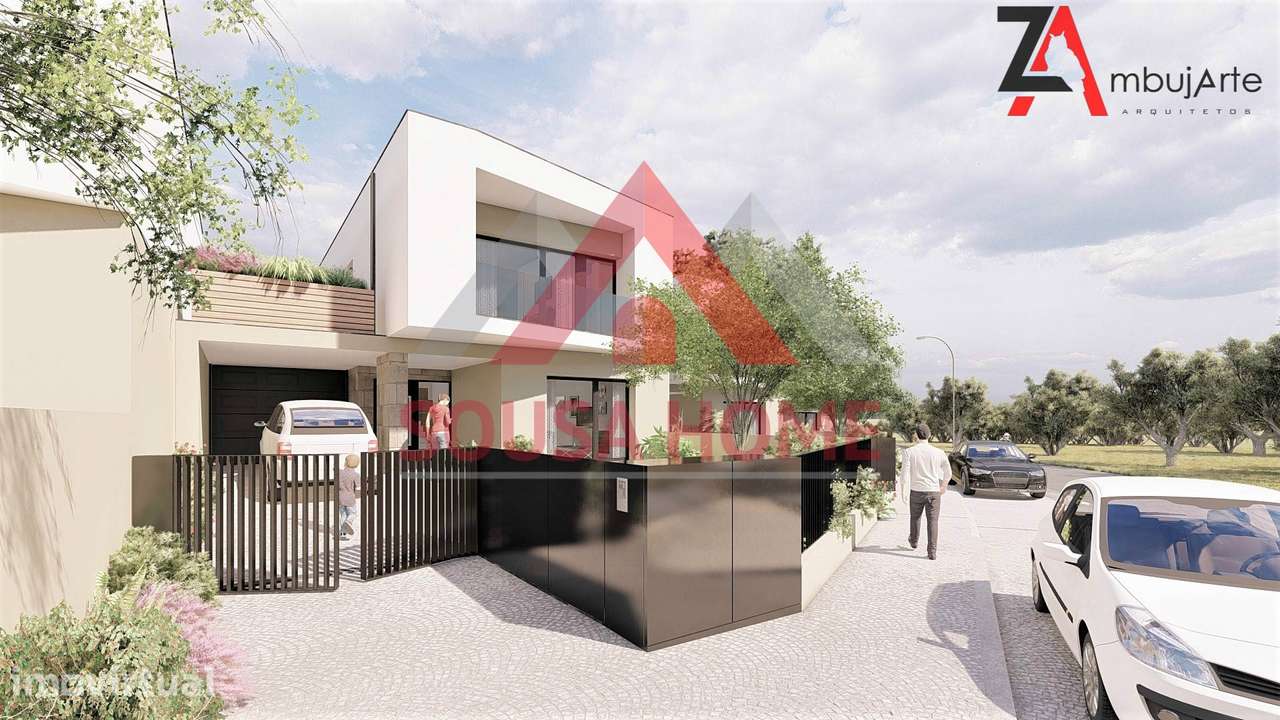 Projecto Aprovado *3 Moradias V4 - Ortigosa - Grande imagem: 4/15