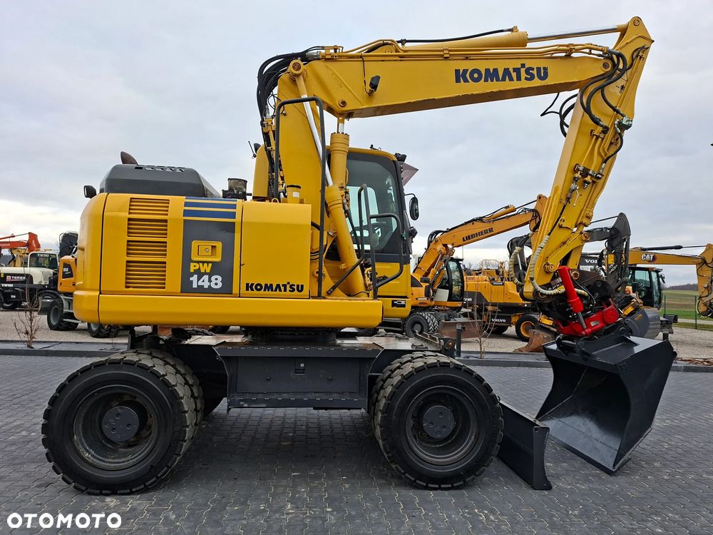 Komatsu PW148 ROTOTILT - 11