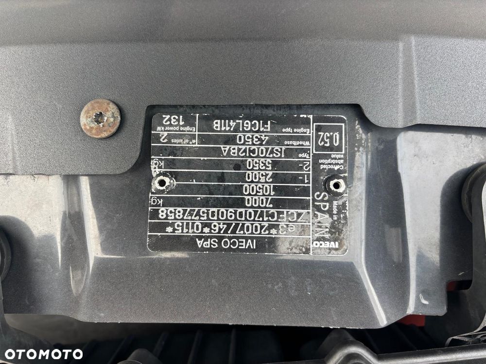 Iveco IVECO DAILY 70C18,72C17,70C17,65C17,72C15,70C15 KILKA SZTUK - 10
