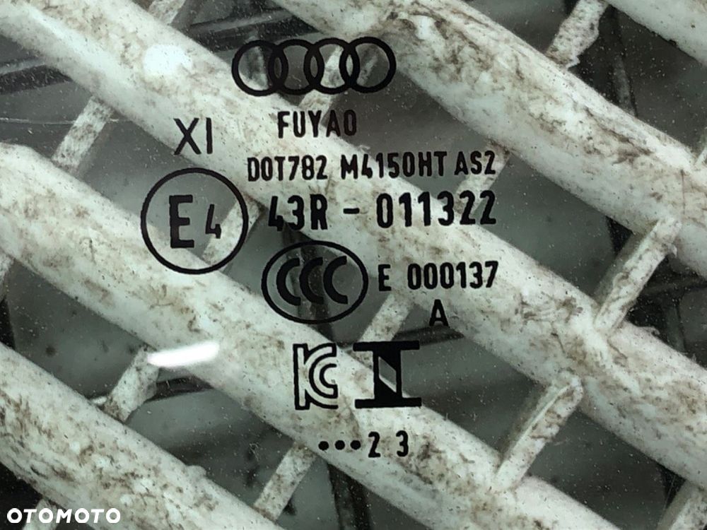 SZYBA LEWY PRZÓD PODWÓJNA  AUDI A6 C8 Avant (4A5) 2018 - 2022 40 TDI Mild Hybrid quattro 150 kW - 3