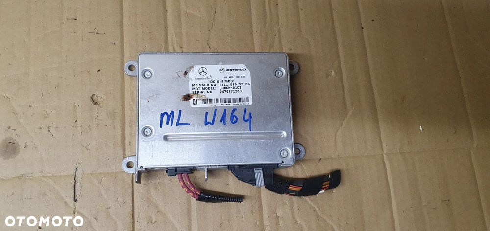 Moduł sterownik telefonu bluetooth Mercedes ML W164 A2118705526 - 1