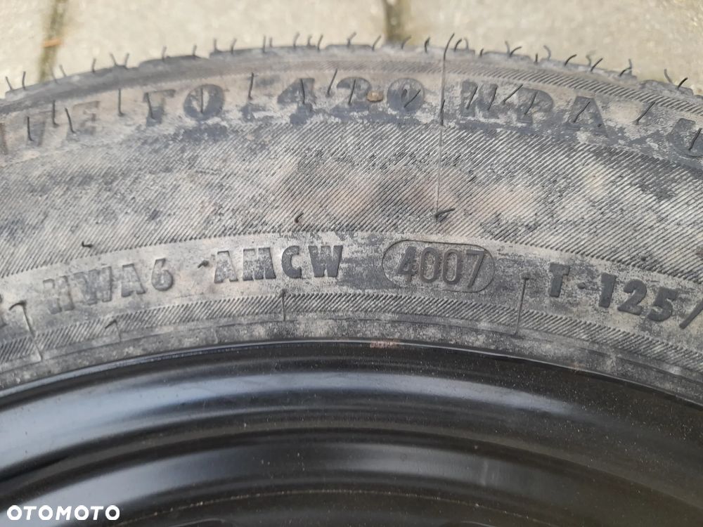 Koło dojazdowe Mercedes Audi 16" A1694000802 Continental - 5