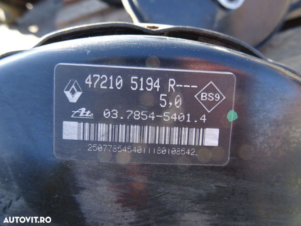 Tulumba servofrana Dacia Logan din 2010 - 2
